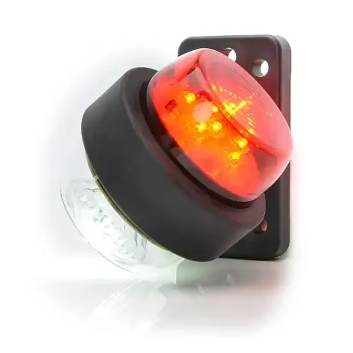 Φως Led Δανέζικο Ωμέγα Περιστρεφόμενο Κόκκινο Άσπρο