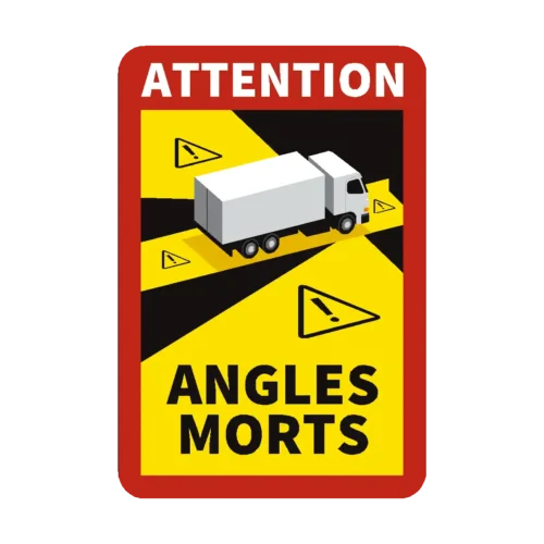 Αυτοκόλλητο Τυφλού Σημείου Angles Morts 25Χ17