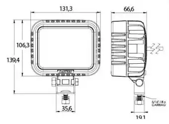 προβολέας led dasteri
